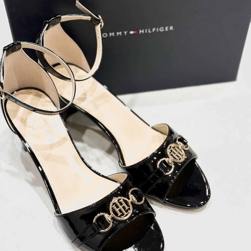 Tommy Hilfiger Black Sandals